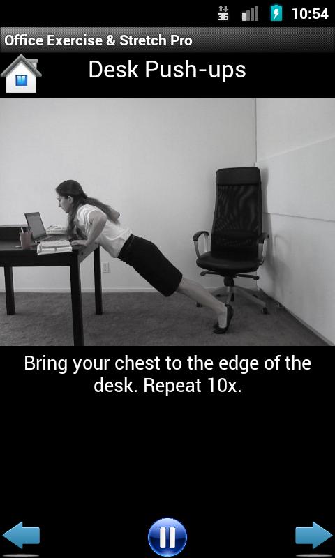 Office Exercise &amp; Stretch Screen 3