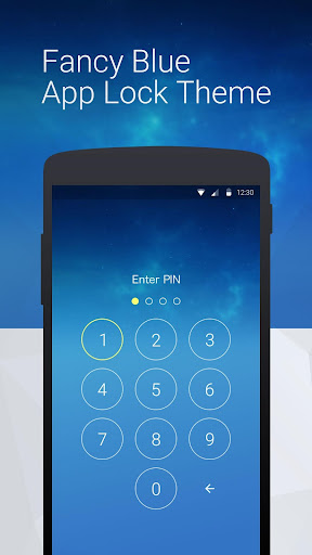 【免費生產應用App】Fancy Blue: App Lock Theme-APP點子