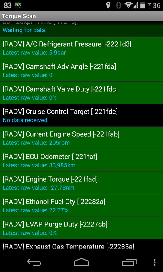 Advanced ex for renault