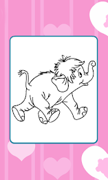 Elephant Coloring Kids Color poster 2
