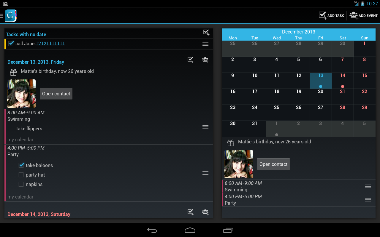 Personal organizer software for pc