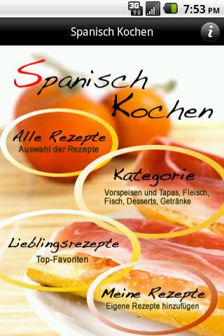 iKochen Spanisch Screen 2