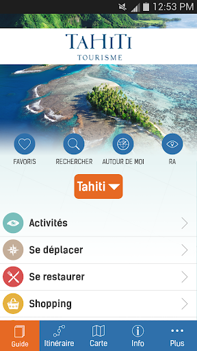 【免費旅遊App】Guide voyage officiel Tahiti-APP點子