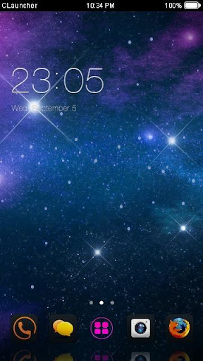 Night Sky C Launcher Theme