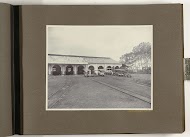 Remise afdeeling motorlorries