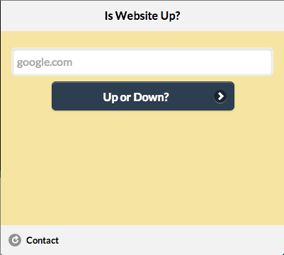 Is Website Up: Is Website Down