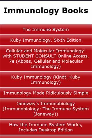 Immunology Books