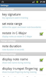 Trumpet Fingering Trainer Screenshots 7