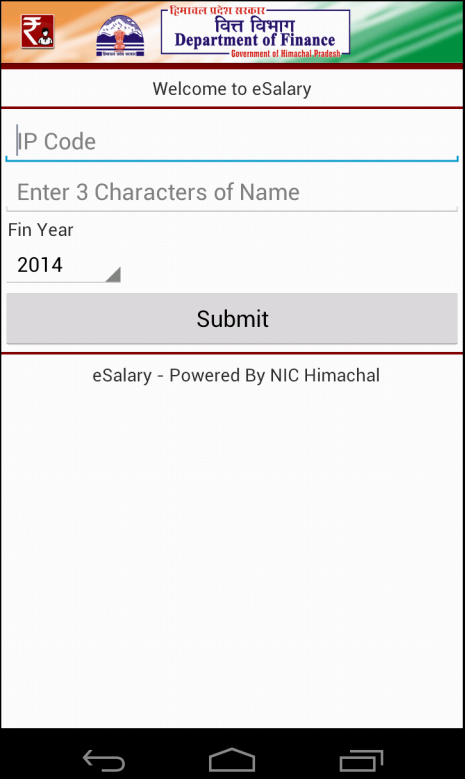 salary govt hp slip e employee HP eSalary Employees Play  Govt  Google Android Apps on