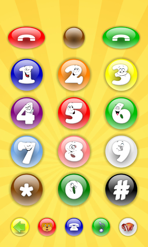 1А: Детский телефон Babyphone Screen 3
