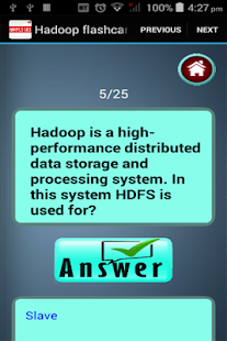 Hadoop Flash Cards Screenshots 4