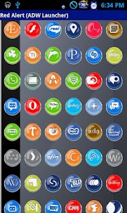 Free Download Red Alert (ADW/Apex Launcher) APK for Android