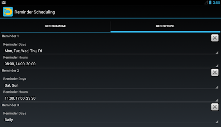 DesferApp Meds & Pill Reminder poster 11