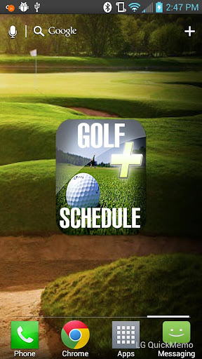 Golf Schedule Plus