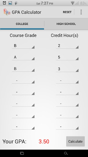 GPA Calculator