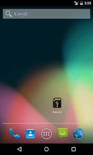 Rescan SD Media Card - náhled