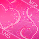 Romantic Pink Theme for GO SMS Apk