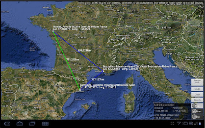 Map Tools - GPS measure & area poster 2