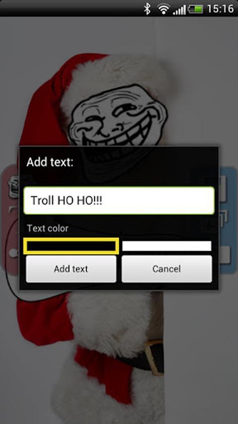 Troll Face Photo Pro Screen 3