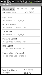 Salaat Tracker by Muhammed Raza Merchant poster 2