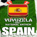 SPAIN VUVUZELA and ANTHEM! logo