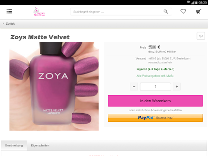 Petra's NailStore Screenshots 1