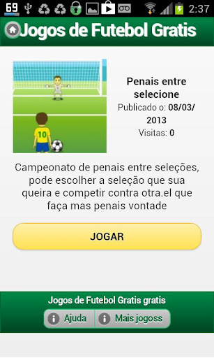 【免費體育競技App】Jogos de Futebol Grátis-APP點子