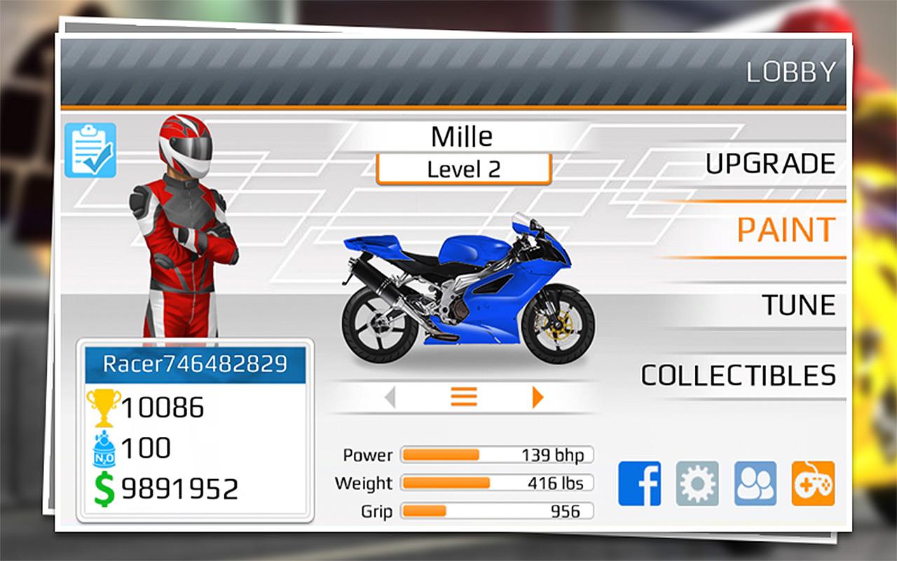 Drag Racing: Bike Edition - screenshot