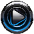 Poweramp skin Light Blue Glow3.10 (Paid)