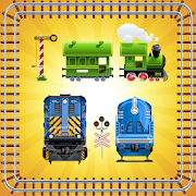 Toy Train Puzzle for Toddlers