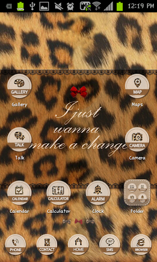 Leopard go locker theme