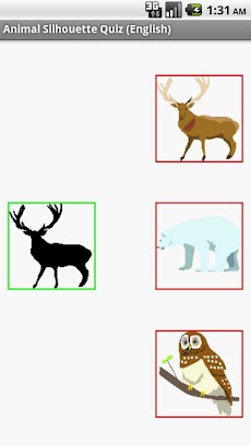 動物シルエットクイズ 英語 Androidアプリ Applion
