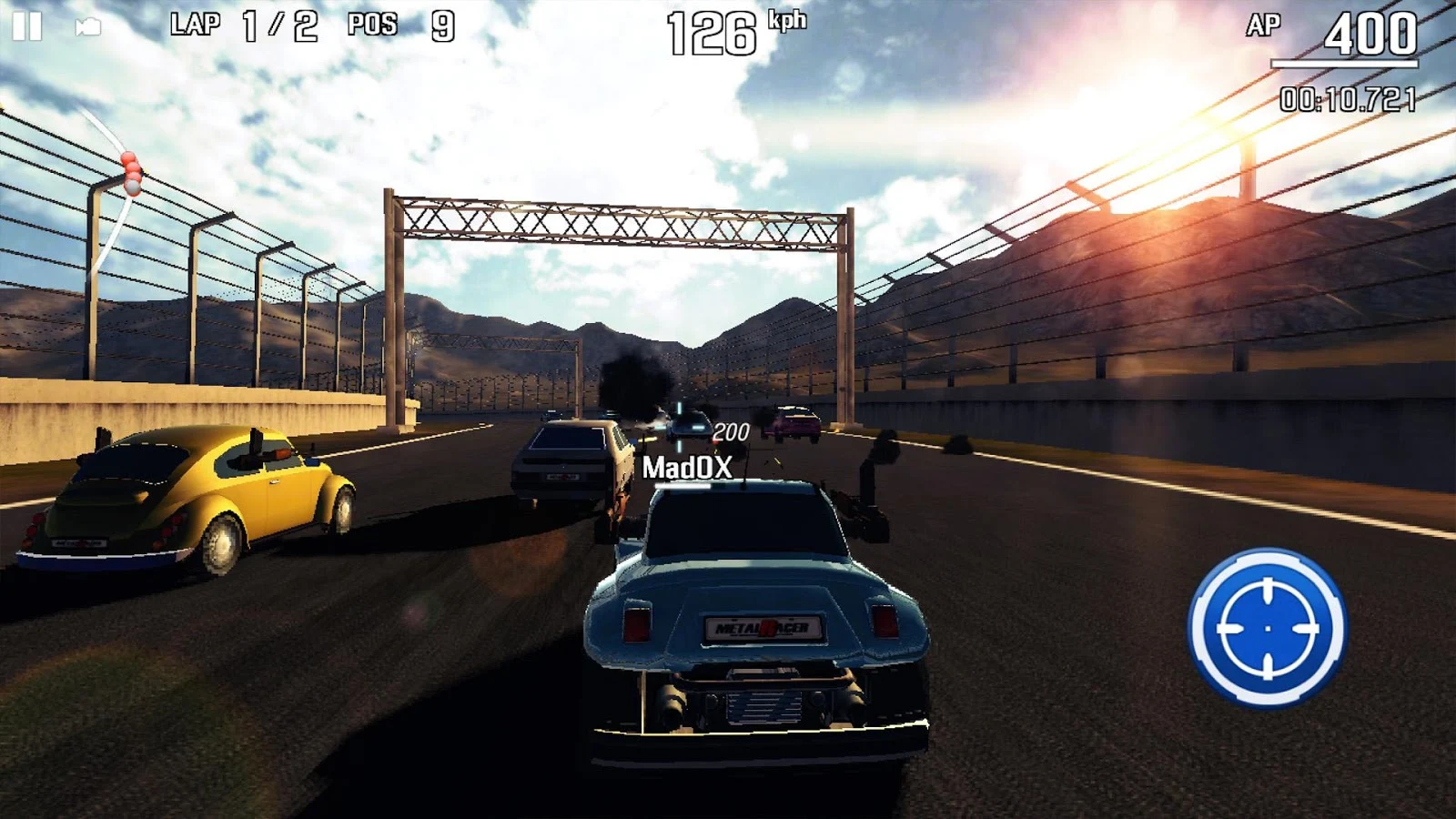   Metal Racer: captura de tela 