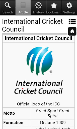 Cricket Encyclopedia