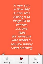Good Morning SMS