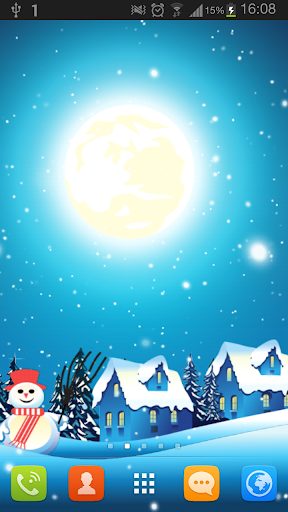 CHRISTMAS WINTER LIVEWALLPAPER