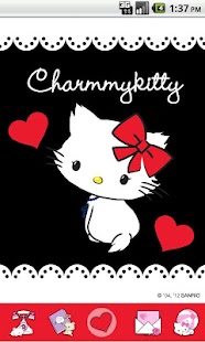 How to download Charmmy Kitty Black Love Theme 1.0 unlimited apk for bluestacks