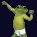 Cute Dancer frog Live Wallpape