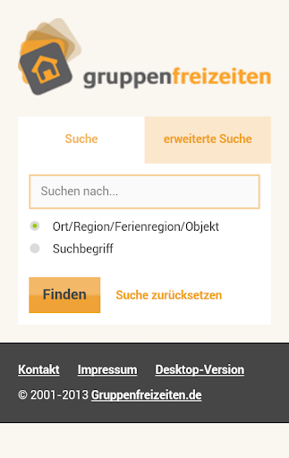 Gruppenfreizeiten-App