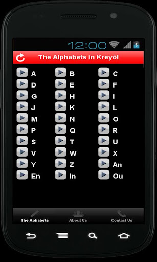 App Kreyòl: Alphabets