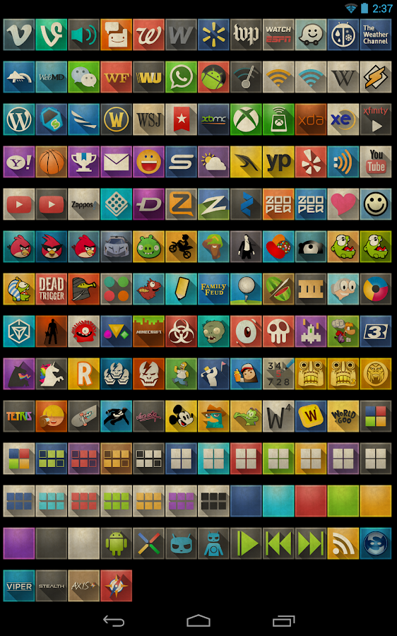 Axis - GO Apex Nova Theme - screenshot