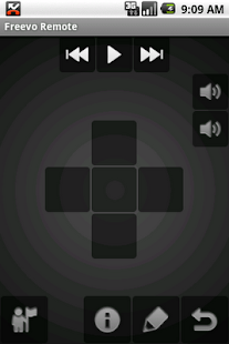 Freevo Remote Screenshots 1