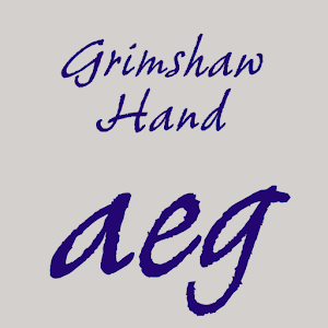 Grimshaw Hand FlipFont logo
