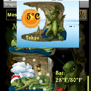 Dragon Weather Widget logo