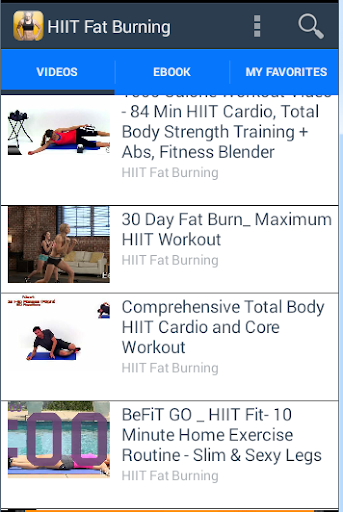 HIIT Fat Burning