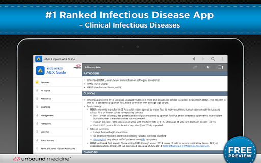 【免費健康App】Johns Hopkins ABX Guide 2015-APP點子