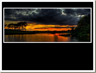 Knapps Loch Sunset