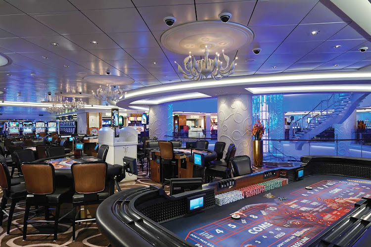 Feeling lucky, punk? Head to Norwegian Getaway's Casino, one of the largest casinos on the high seas, offering Texas Hold' Em, blackjack and much more.