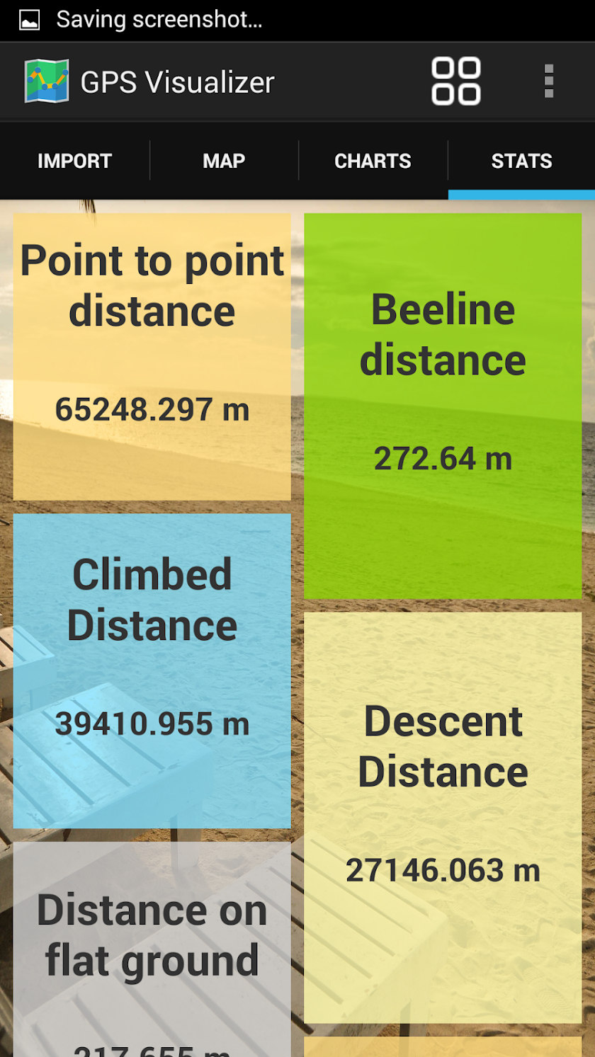 GPS Visualizer for Android Screen 3