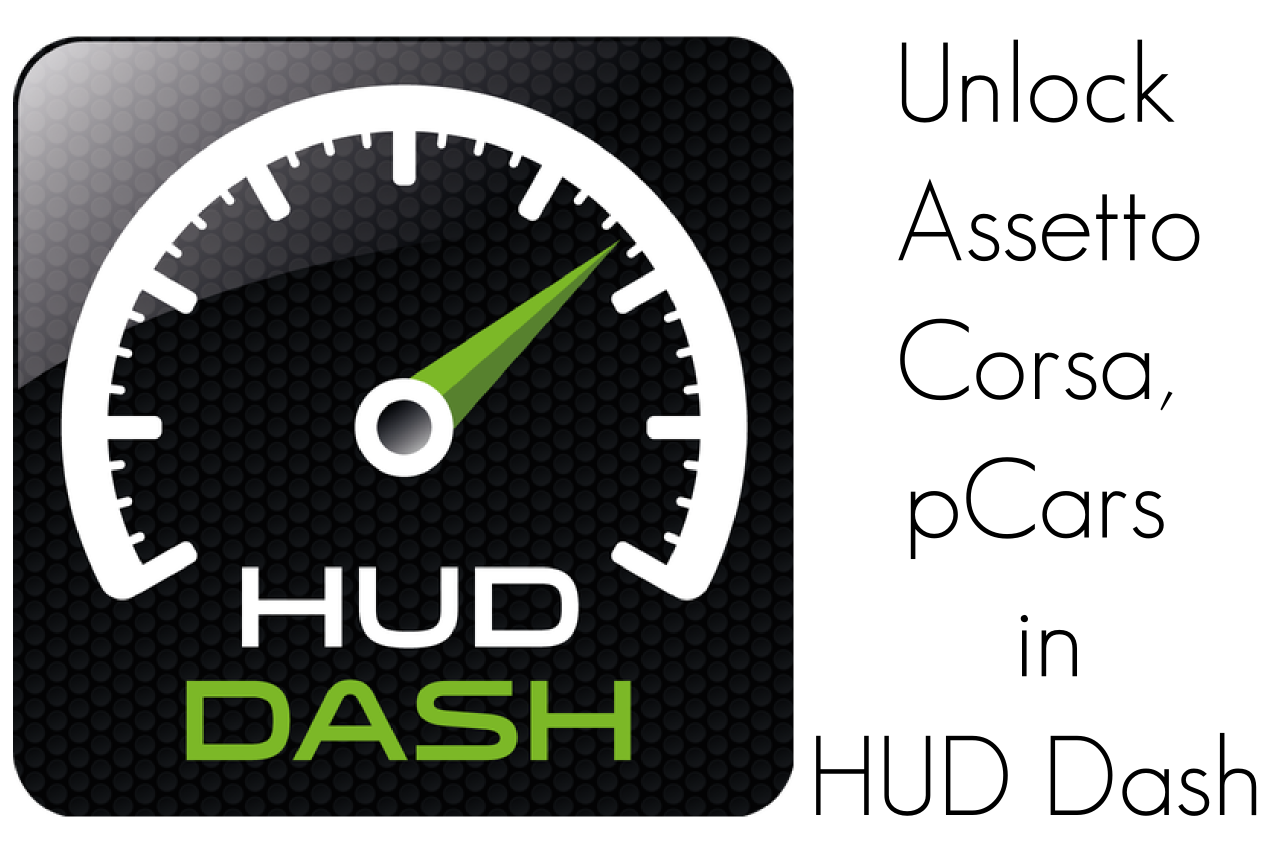 Android application HUD Dash KEY for Assetto/pCars screenshort
